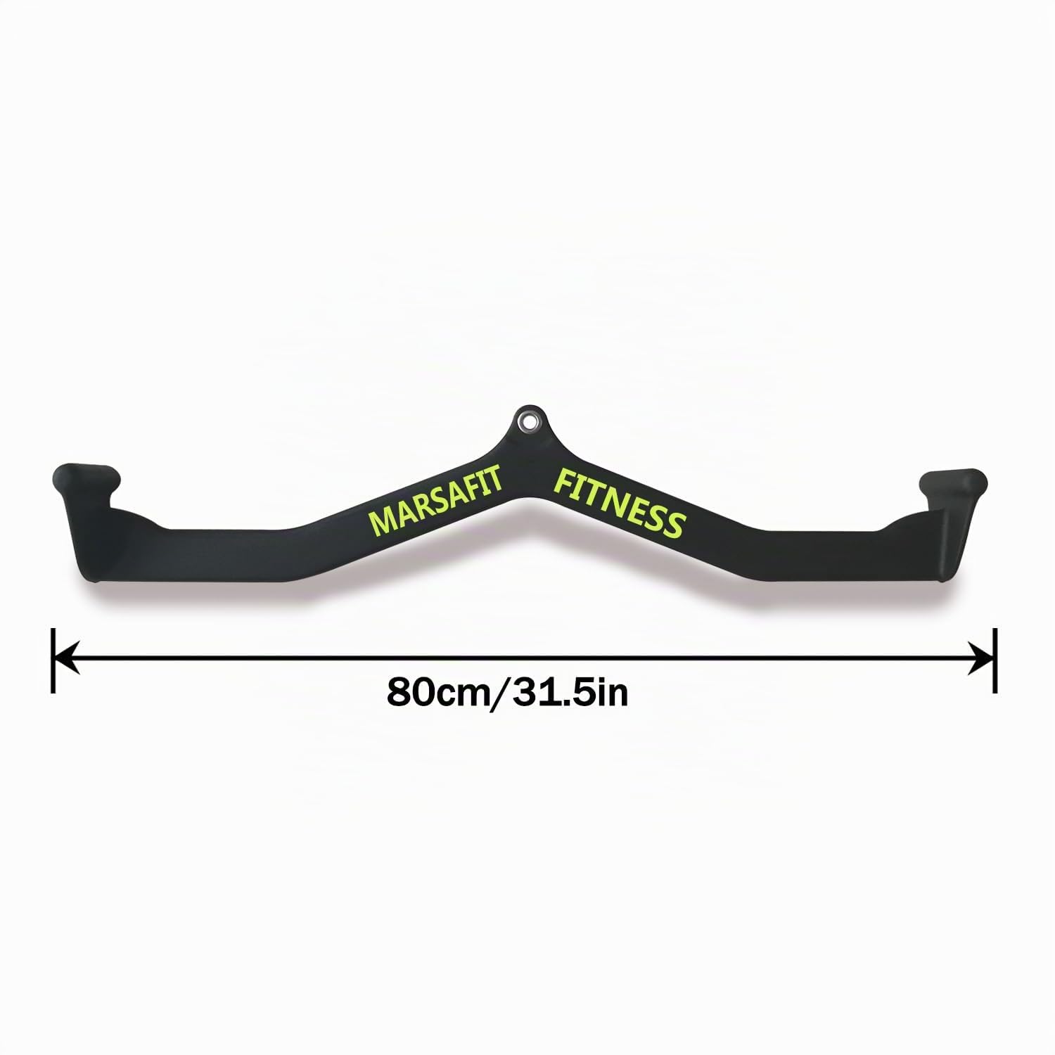 MARSAFIT Home Gym Fitness Remo T-Bar V-Bar Polea Cable Accesorios para Máquina de Bíceps, Tríceps Lat Barra de Tracción de Fuerza de Espalda Mango de Entrenamiento Pull Down