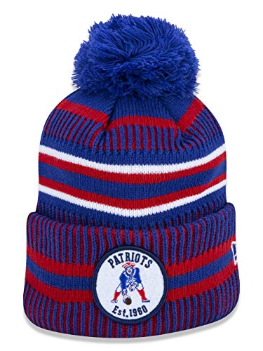 GORRO NFL ON-FIELD COLECAO SIDELINE NEW ENGLAND PATRIOTS AZUL AZUL/VERMELHO NEW ERA