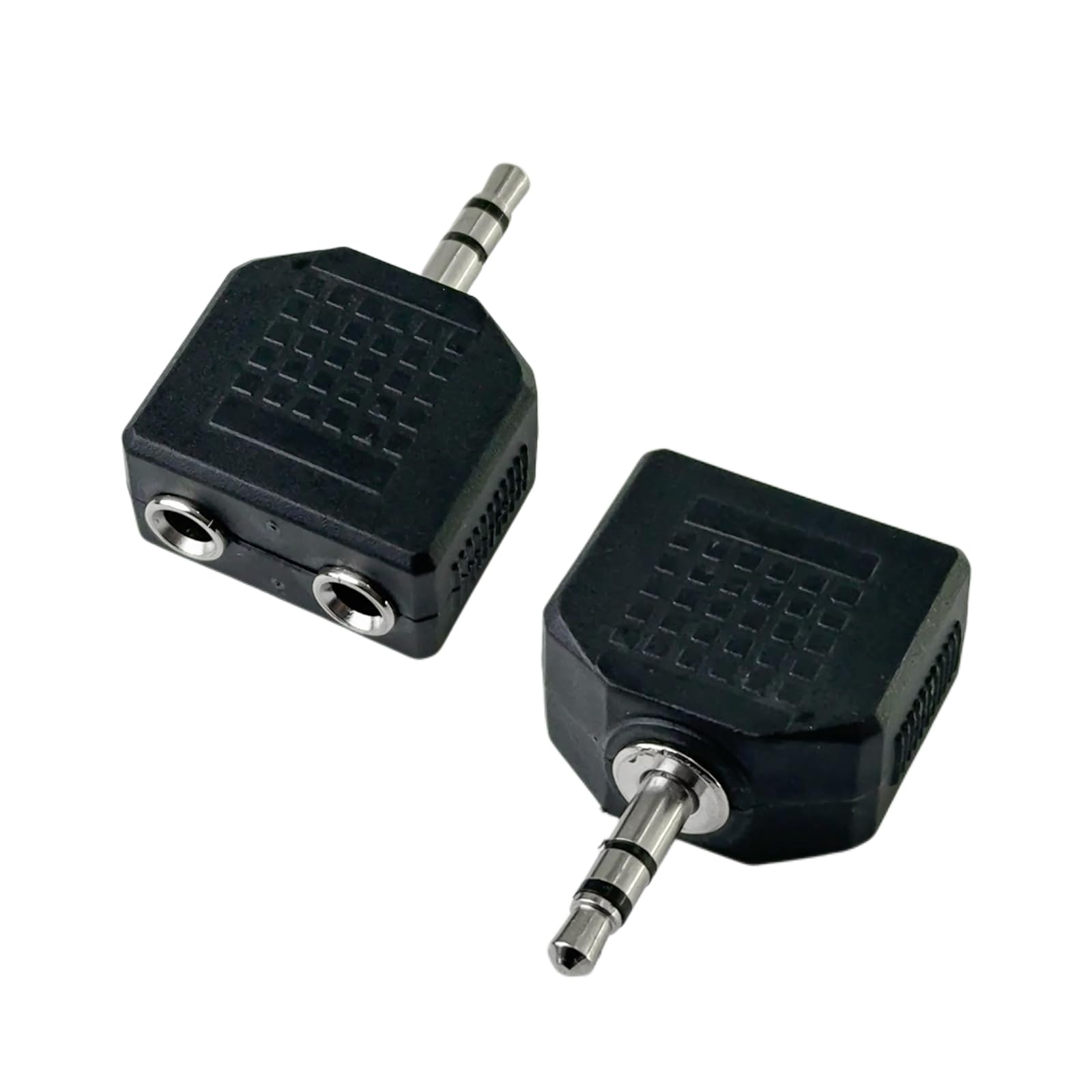 SPTSSWET 3.5mm Stereo Male to 2 Port 3.5mm Female Audio Splitter 2pcs