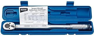 1/2" Square Drive Ratchet Torque Wrench | Micrometre Reversible Hand Tool | 30Nm-210Nm Mechanics Car Tools | Professional Blow Mould Storage Case | 30357