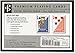 Blue & Red Premium Plastic Playing Cards, Set of 2, Poker Size Deck (Standard Index)