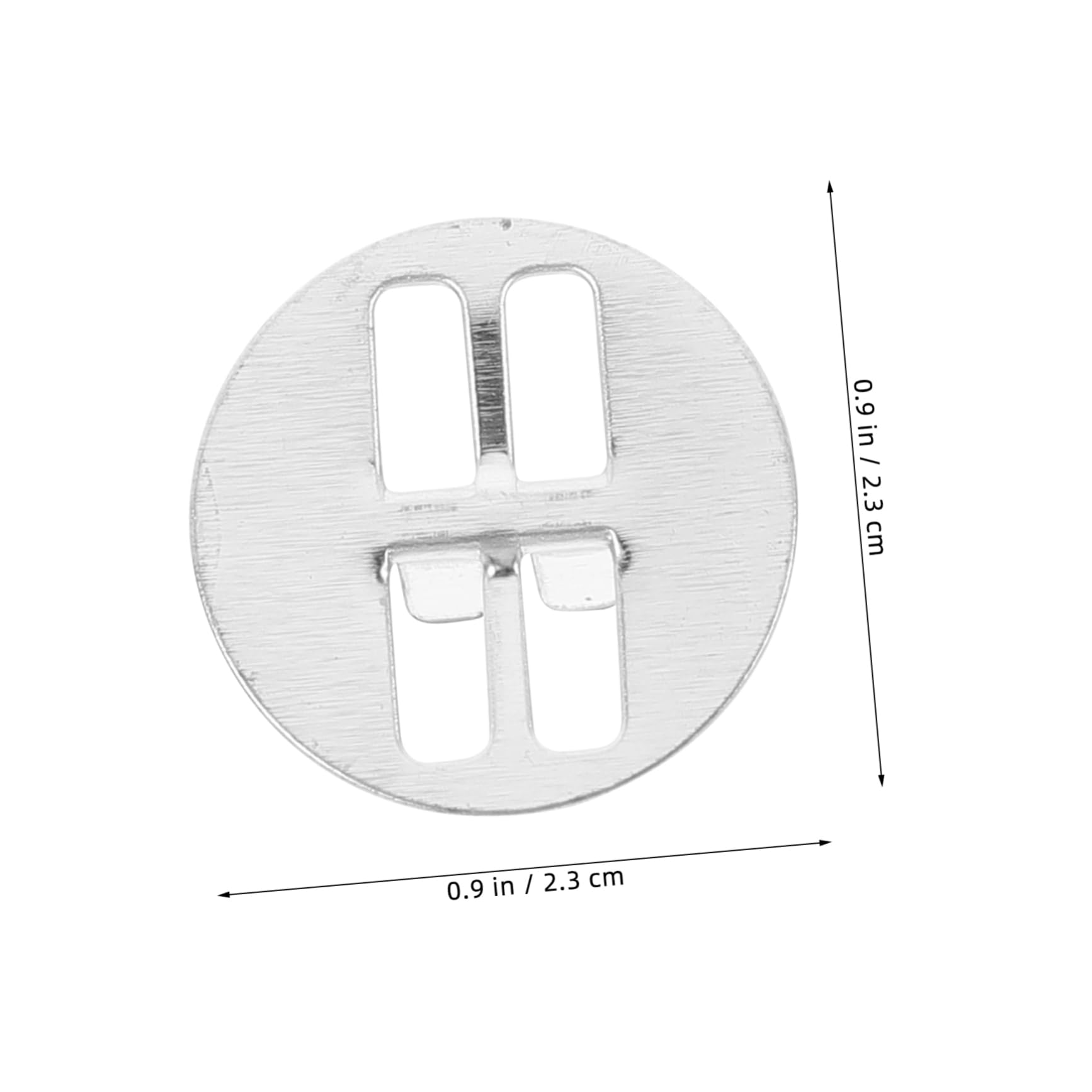 VOSAREA DIY Candles Wick Holders 100pcs Wick Clips Candles Making Accessories Centering Device Strong Metal Base