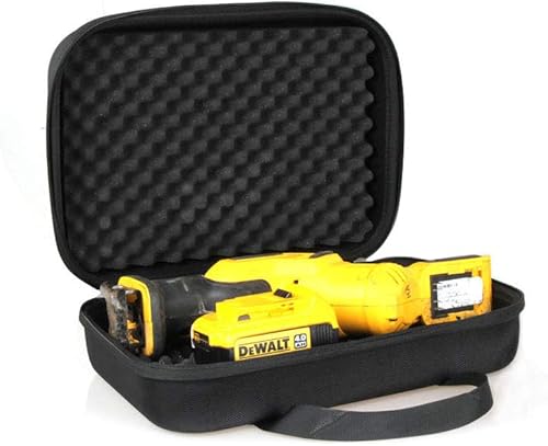 Hermitshell Estuche rígido de viaje para sierra recíproca compacta DEWALT DCS367B  DCS387B de 20 voltios MAX