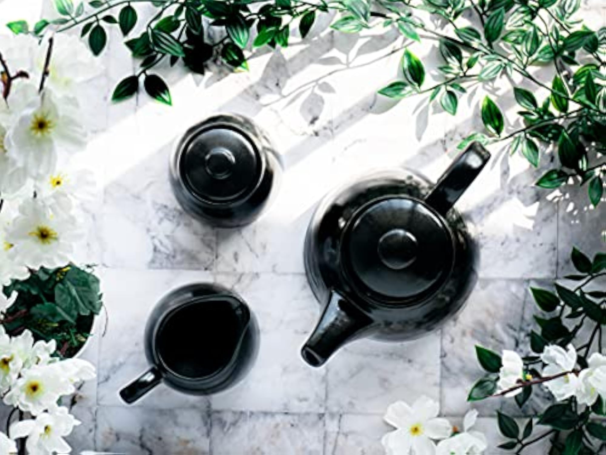 Aamaya Premium Ceramic Tea Set (3 Pieces)