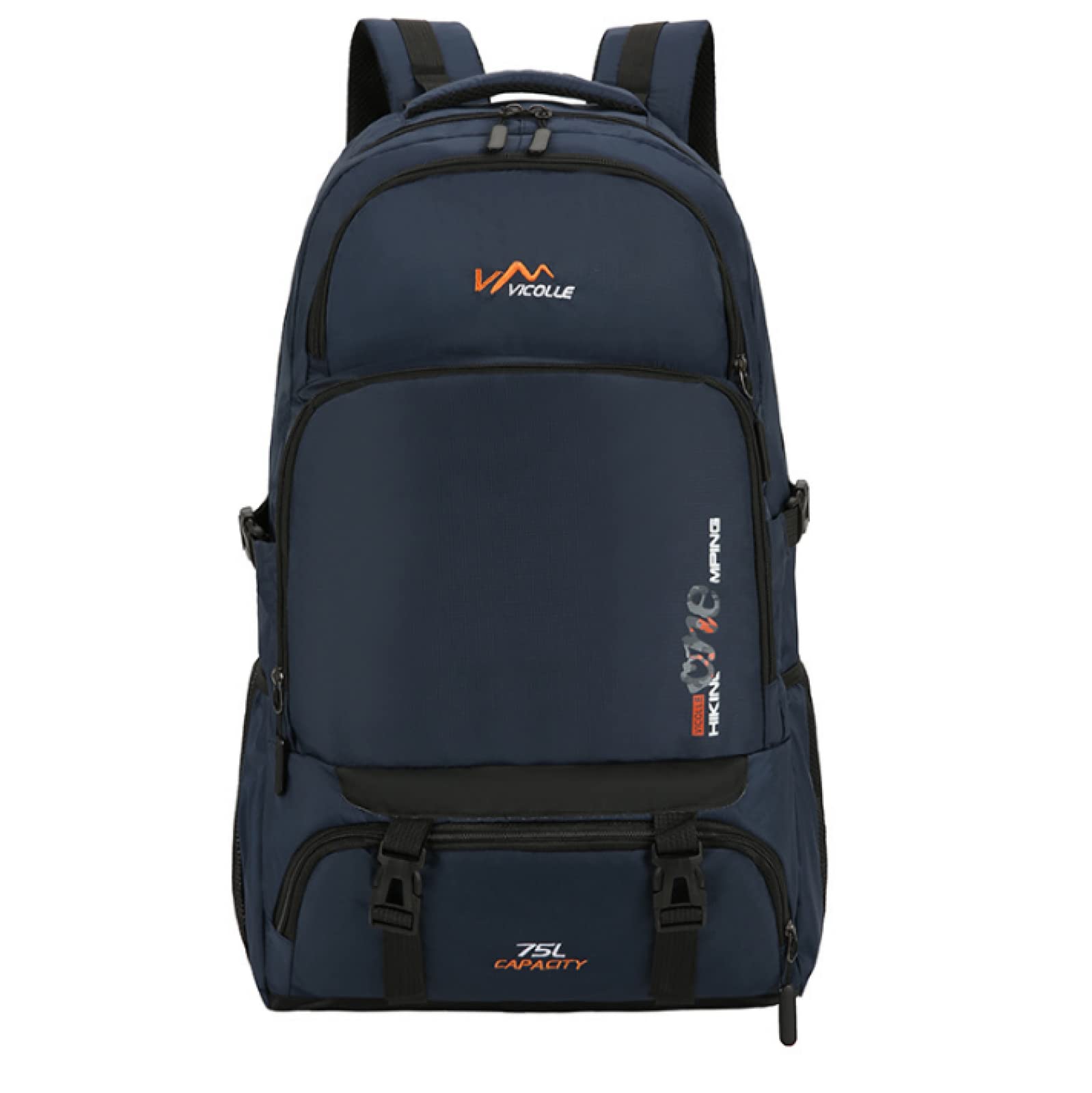 Zaino da viaggio unisex impermeabile da 75 litri Borsa sportiva Zaino da escursionismo all'aperto Zaino da campeggio per alpinismo