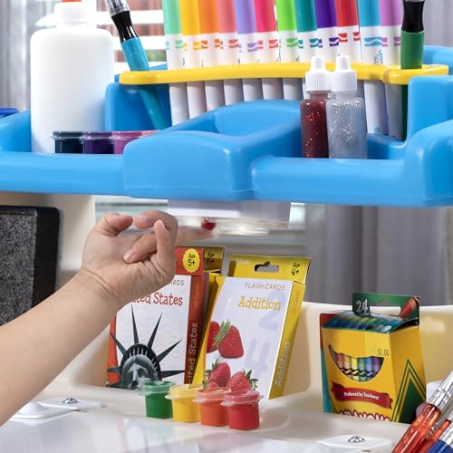 Step2 Deluxe Art Master Desk, Kids Activity Table & Chair, Arts & Crafts Desk, Made of Durable Plastic, For Toddlers 3+ Years Old - image 6