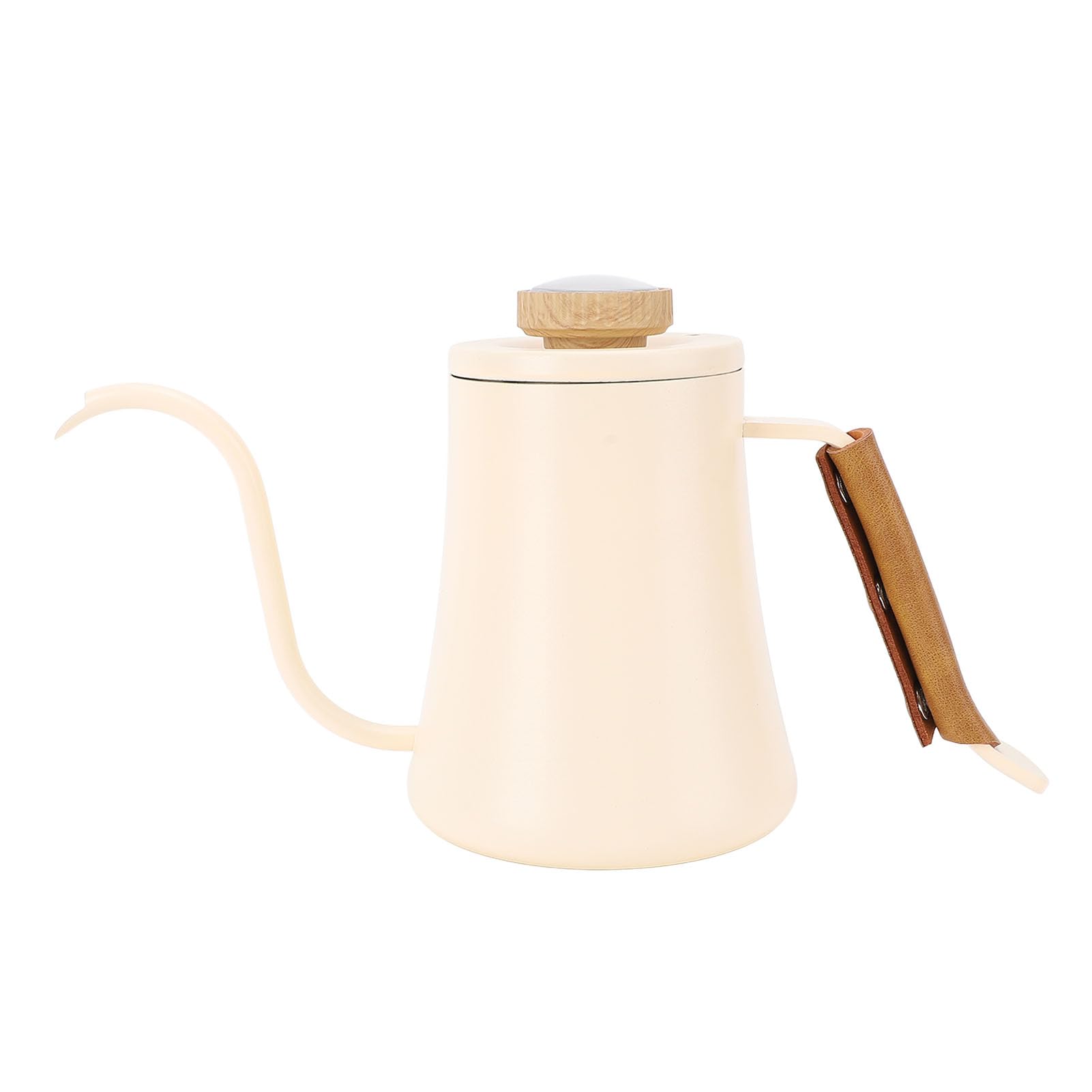 Fabater Bollitore per caffè con Beccuccio Lungo e Stretto in Acciaio Inossidabile 304 per Erogazione a Goccia, Design con Impugnatura Ergonomica, Portatile e Resistente Alla Ruggine, capacità 600 Ml
