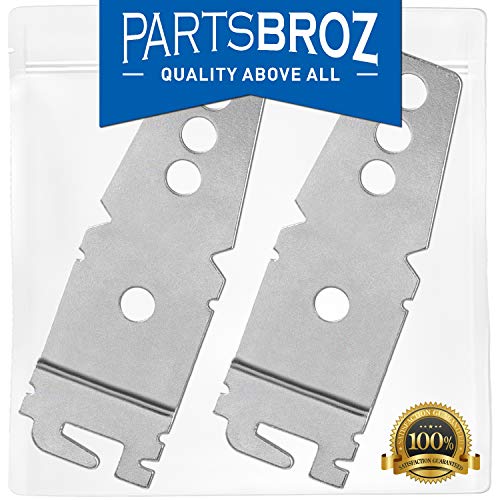 8269145 Dishwasher Mounting Bracket by PartsBroz - 2 Pack - For Whirlpool