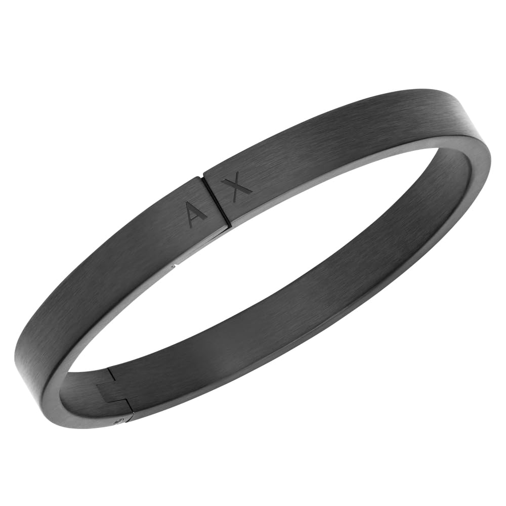 Armani Exchange Herren Zweifarbig Edelstahl Armband, AXG0172040
