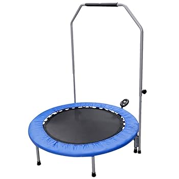 室内用トランポリン　102cm Amazon | Fuwata トランポリン 手摺付き 室内用 大人用 子供用