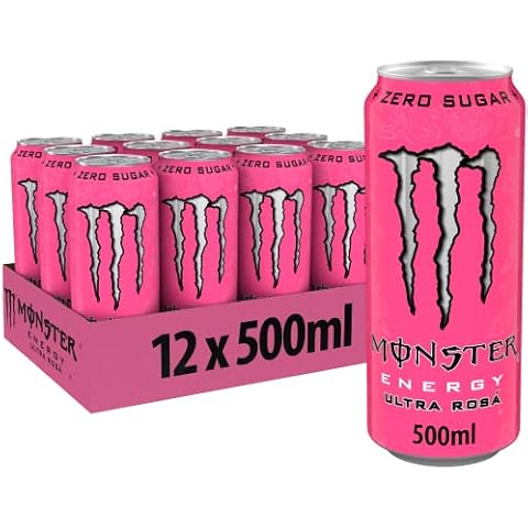 Monster Energy Ultra Rosa - koffeinhaltiger Energy Drink mit erfrischendem Grapefruit Geschmack Cover