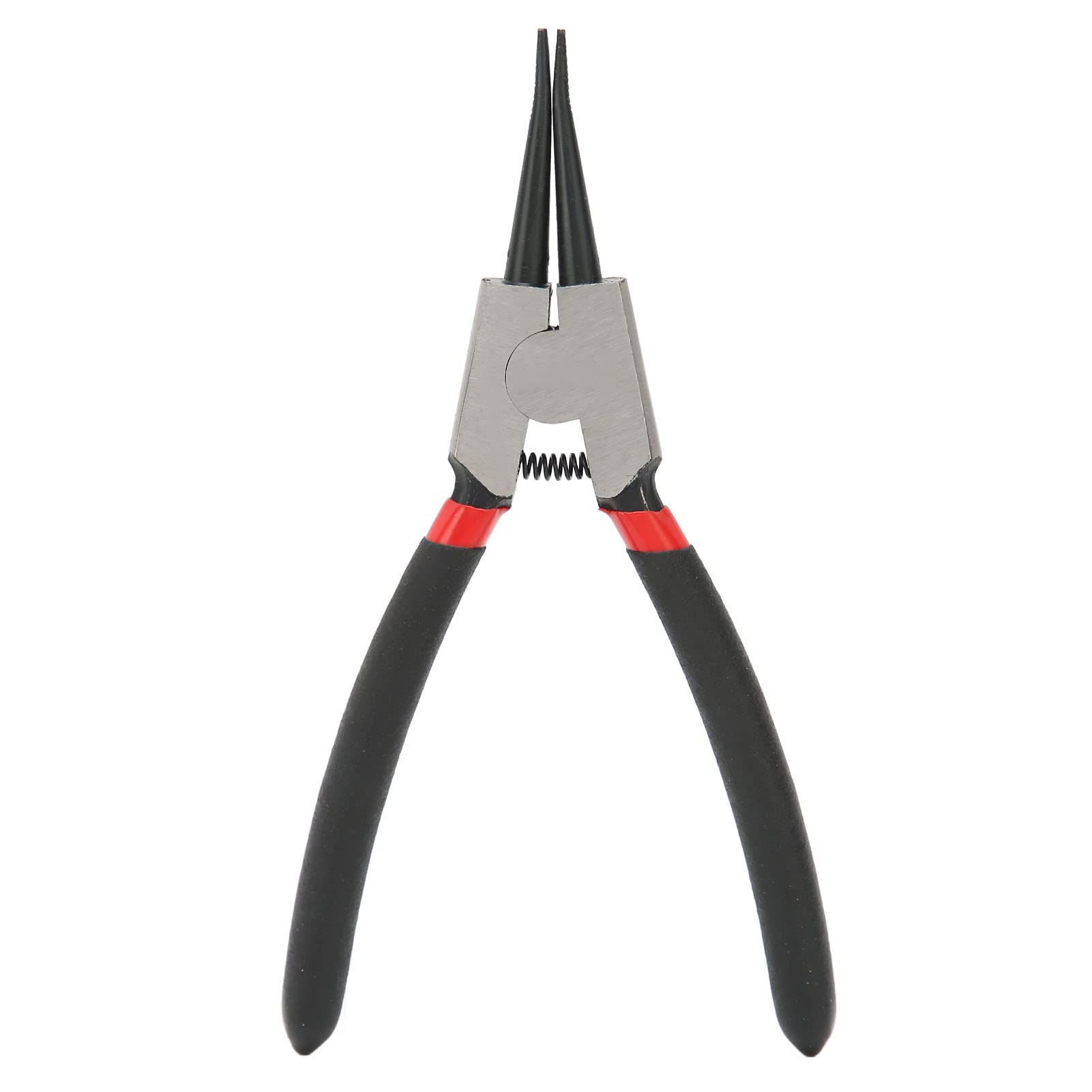 External Straight Circlip Pliers, Carbon Steel Straight External Snap Ring Pliers Rubber Multifunctional Ring Retaining Pliers for Ring Remover Retaining