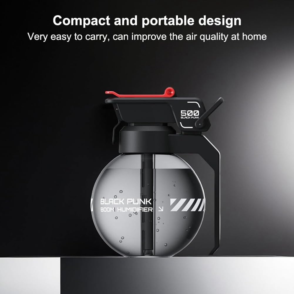 Umidificatore, Diffusore di Essenziali Portatile per Decorazioni da Scrivania da Gioco, Ricarica USB, Adatto per I Viaggi