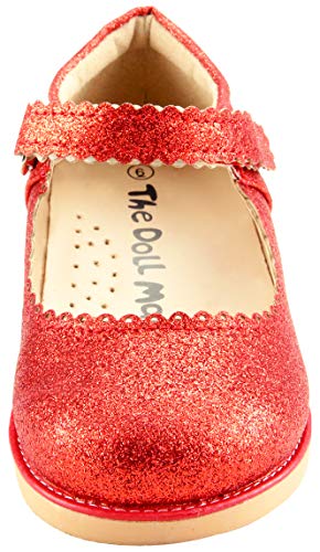 The Doll Maker Girl's Mary Jane Flat for Toddler/Little Kid School Dress Shoes2