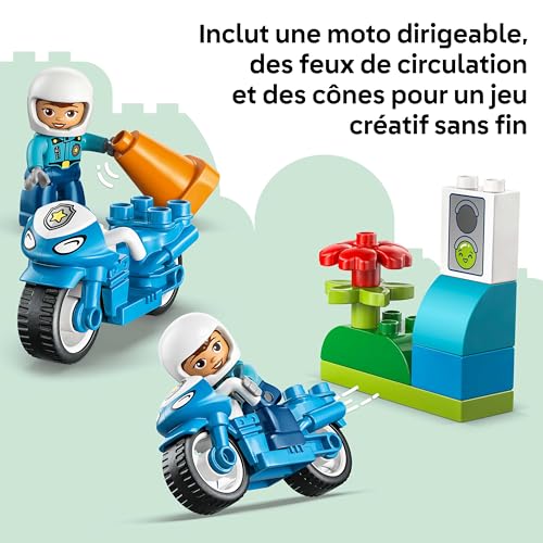 LEGO® DUPLO® Town 10471 La moto de police - vue 7
