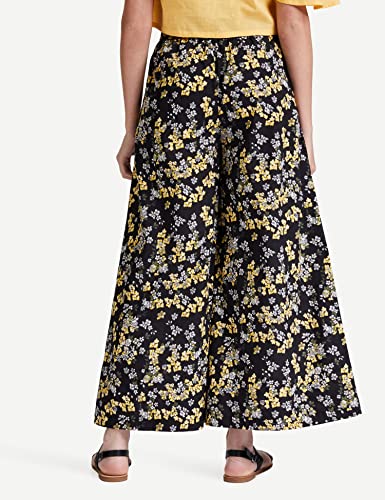 Image of Amazon Brand - Myx Women Relaxed Cotton Flared Palazzo (Available in Plus Sizes)