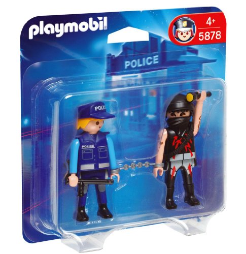 Playmobil Duo Pack Policía con Ladrón