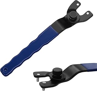Seamaka Grinder Wrench Universal Adjustable Grinder Spanner Wrench,Lock-nut Grinder WrenchSuitable for 4 ",5", 6 ",7" and 9" Angle Grinders O-K-023-B