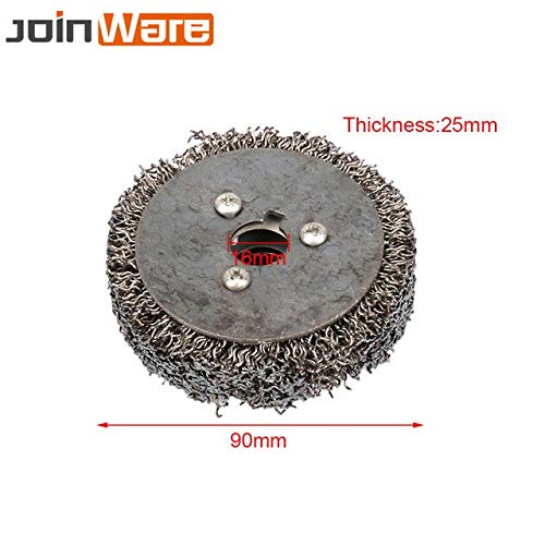 Buy Steel Wire Grinding Wheel For Polishing Rubber Tire Metal 90x16mm