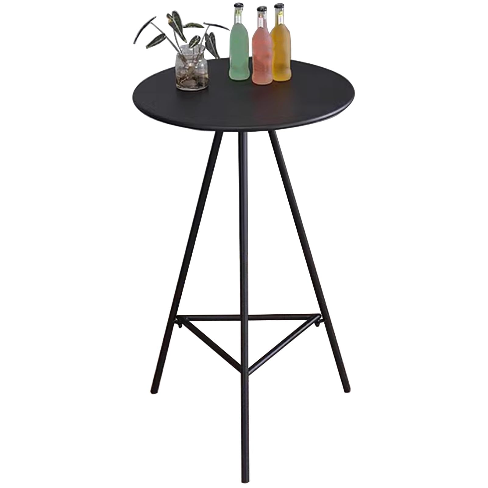 Amazon｜ラウンドバーテー​​ブルカウンター高さ105cm、カクテル