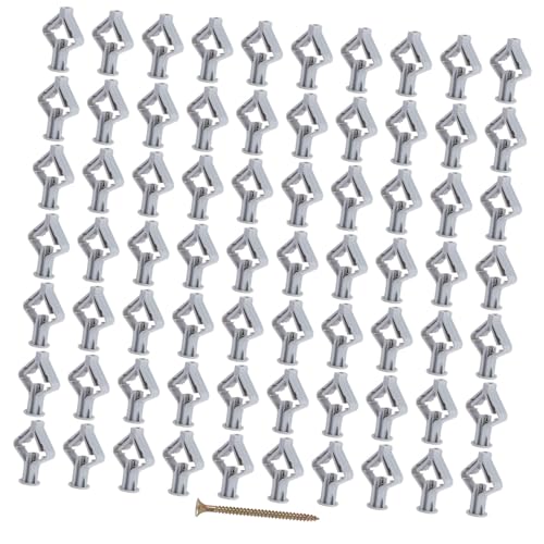 Garneck Plastic Butterfly Expansion Anchors Wall Plugs Increased Fixing Force for Hardwares