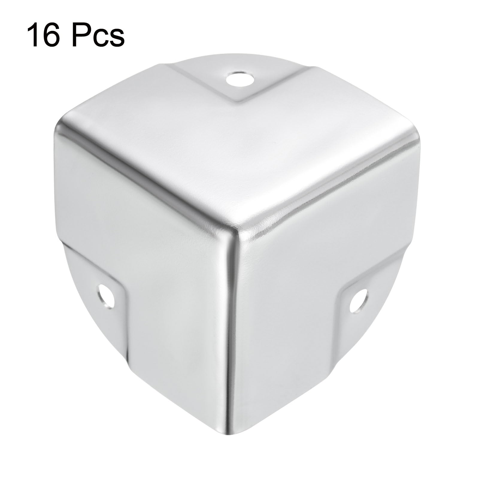 sourcing map Eckenschutz Kantenschutz Abdeckung Metall Box Silber Ton 22 x 22 x 22mm-8St sourcing map Eckenschutz Kantenschutz Abdeckung Metall Box Silber Ton 22 x 22 x 22mm-8St
