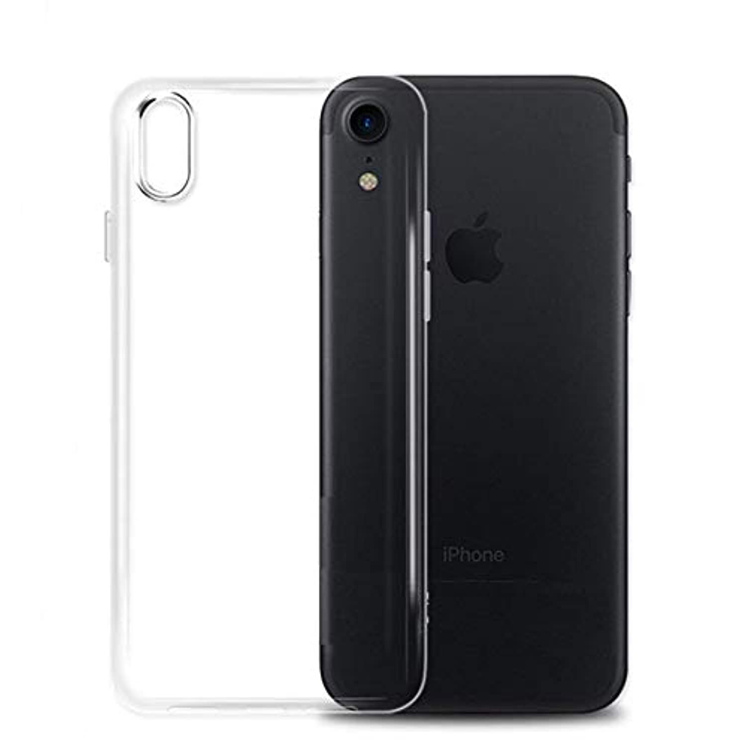 Apple iPhone X Slim Transparent Ultra-Thin TPU Soft Skin Silicone Protective Case Cover - Clear