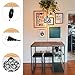 TISLYCO Plug in Crystal Pendant Light, Black Metal Mini Chandelier Light with 13.12ft Cord and Dimmable On/Off Switch, Vintage Hanging Light Fixture Plug in Hanging Lamp for Kitchen Bedroom