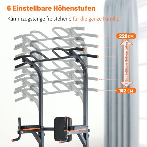 122 cm Breite und Gummifüße für rutschfesten Stand auf jedem Boden im Fitnessraum (98 Zeichen).