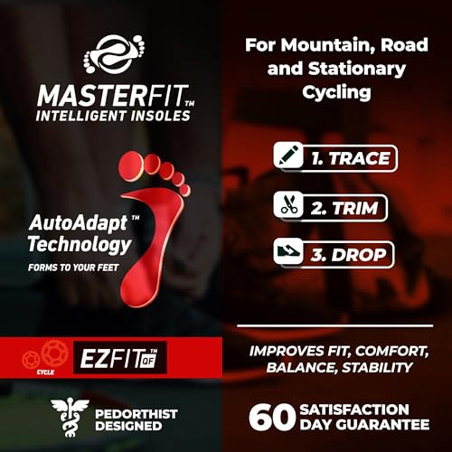 Plantillas ergonómicas para ciclismo con espuma memory AutoAdapt XXL miniatura 2