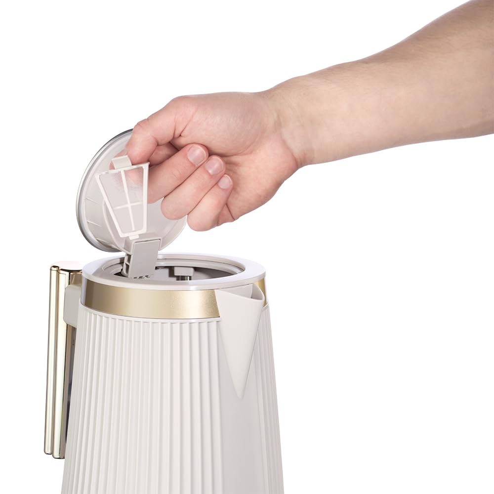 Russell Hobbs Bouilloire électrique 1,7L 2400 W Brontë beige mat 26751-70