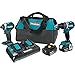 Makita XT275PT 5.0Ah 18V LXT Lithium-Ion Brushless Cordless Combo Kit (2 Piece)