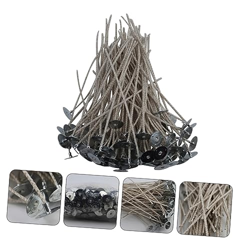 200 piezas de mechas de algodón para velas miniatura 6
