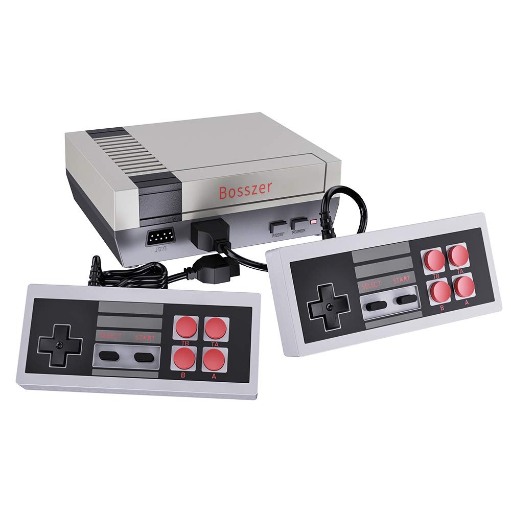 Bosszer 620 Retro Game Console, AV Output Mini NES Console Built-in Hundreds of Classic Video Games System