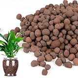 GASPRO 10lb LECA Expanded Clay Pebbles for Plants, Hydroponics, Aquaponics, 100% Natural Leca Balls for Soil Root Development, Orchid Potting Mix, Drainage and Reusable, 4-16mm