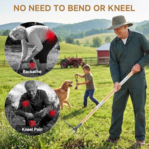 Niulight Heavy Duty Stand Up Weeder