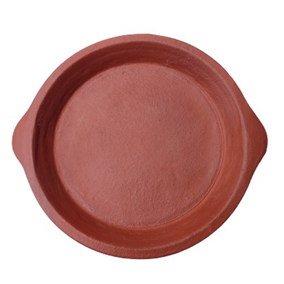 EyeonBay Natural Clay Made Eco-Friendly Clay Made Earthen Cookware/Appachatty Red/Chatti/Roti Tawa/Pathiri Chatty/Clay Pots for Cooking