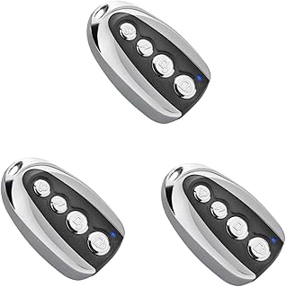 Self-learning Remote Control 3 pcs Universal 433Mhz Copy Rf Self-learning Duplicator for Garage Door Auto Gate Transmitter Remote Control