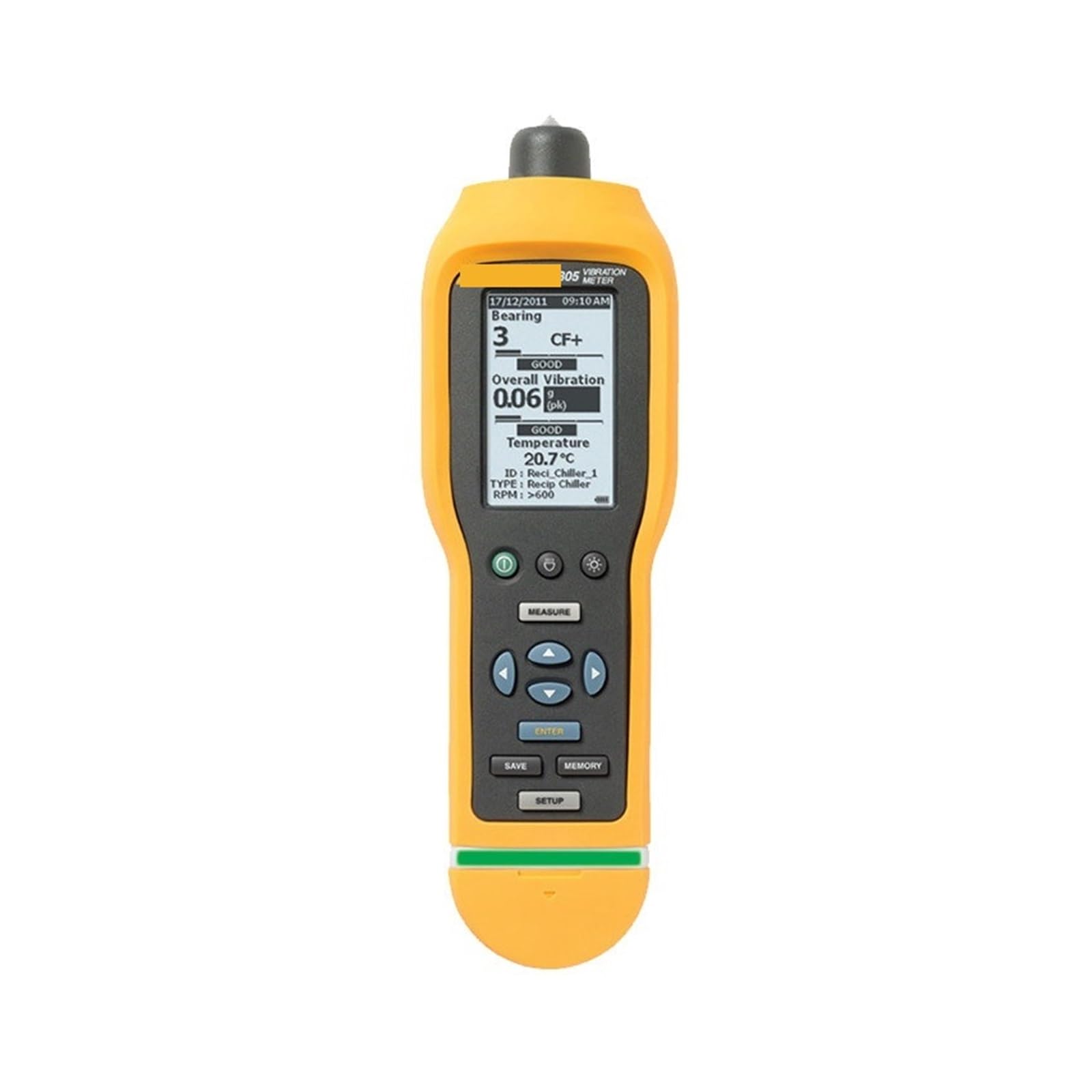 Vibration Meter, 805 With High Resolution Large Screen