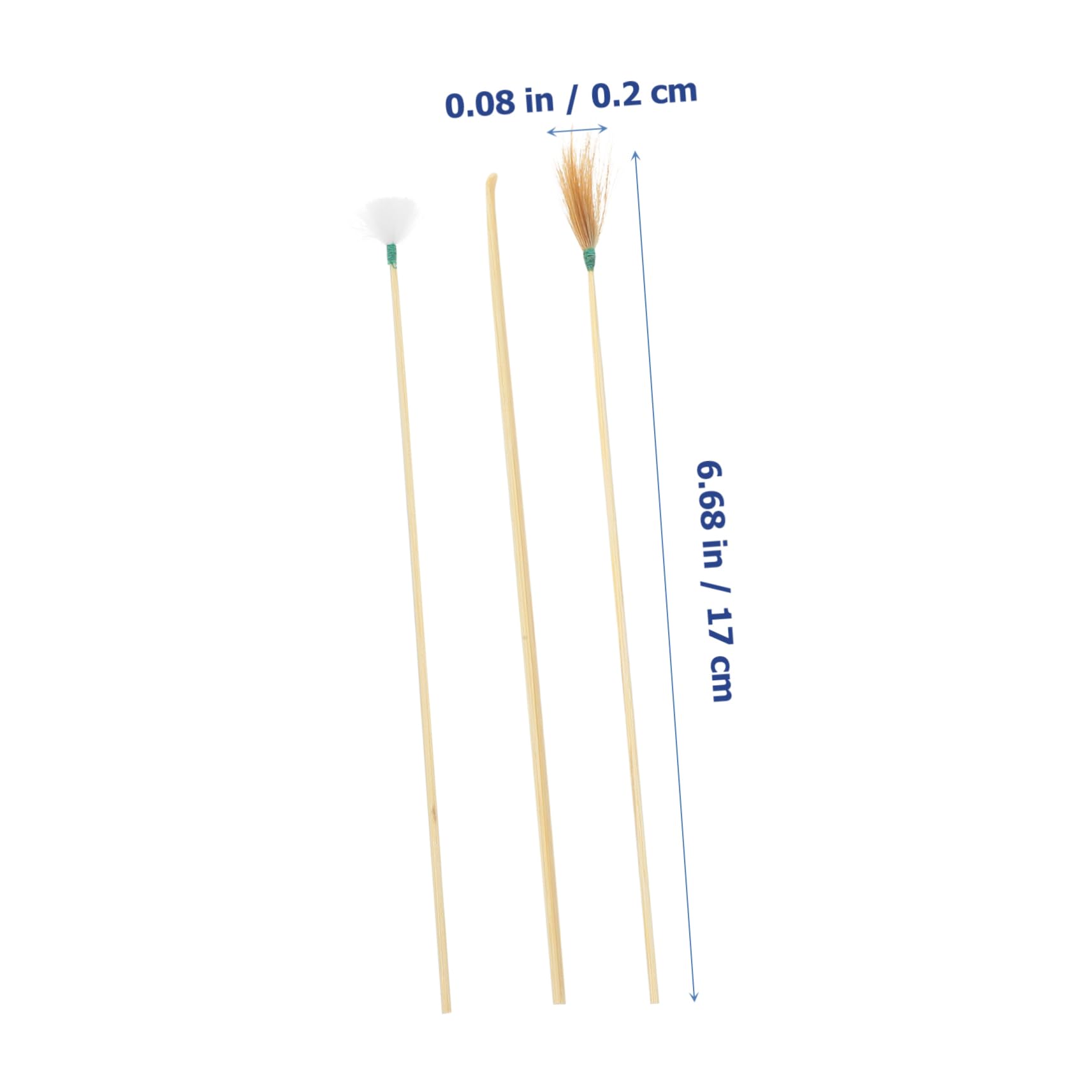 GARVALON Earwax Cleaning Kit 5 Bamboo Earspoons Gentle Massage Ear Cleaning Tools for Adults