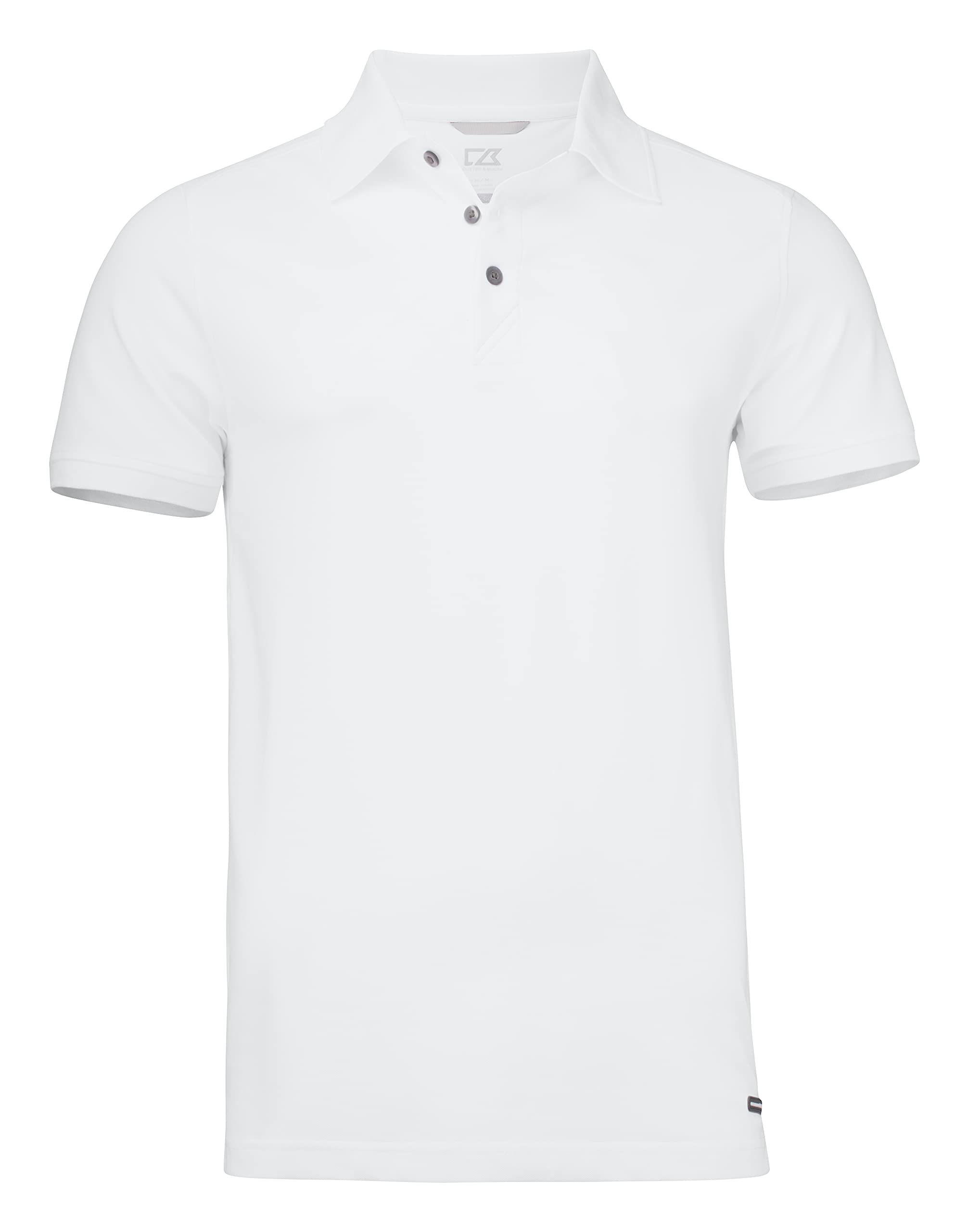 Cutter & Buck Men's White Advantage Polo Shirt, Xl