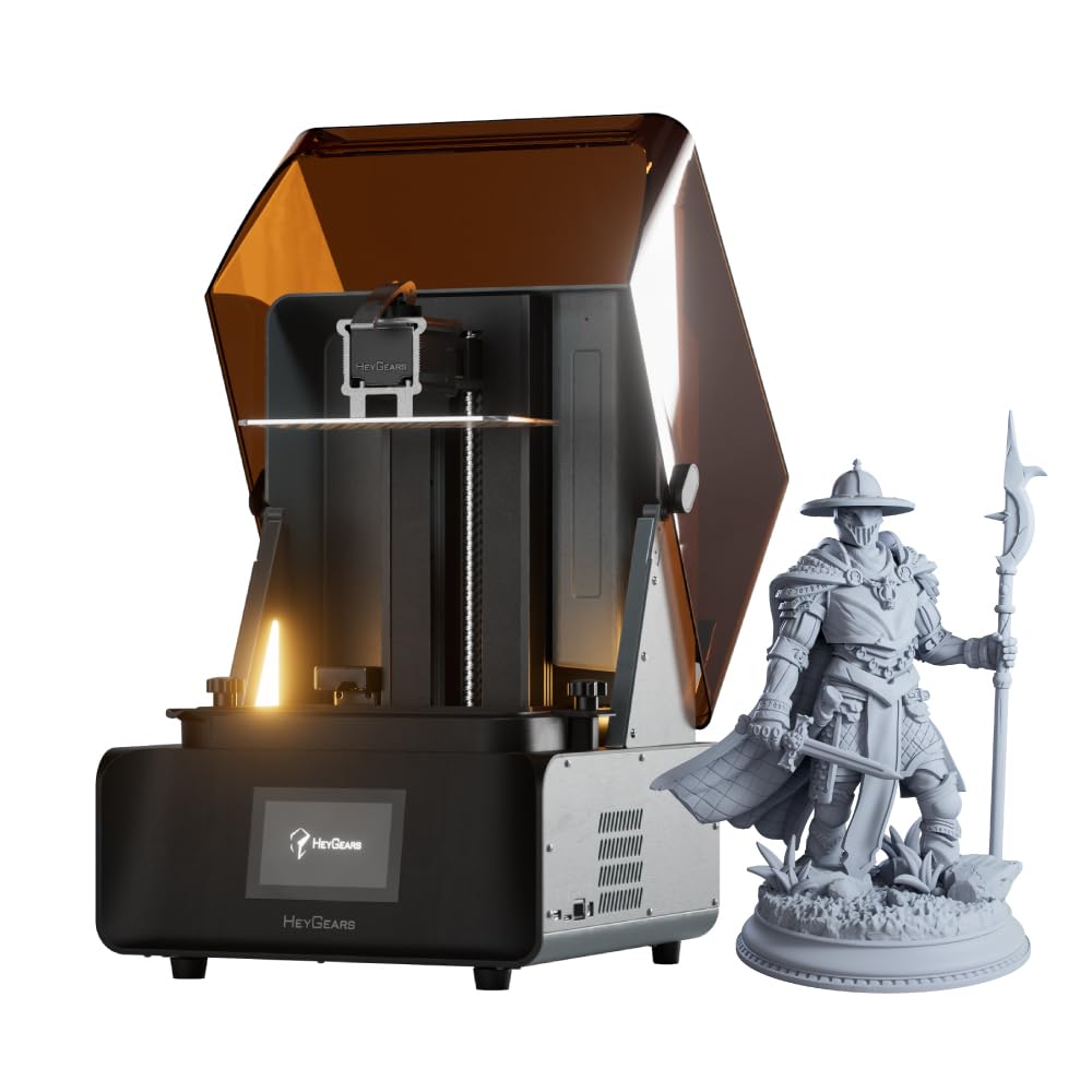 Reflex RS Resin 3D Printer, High Contrast Ratio of 566:1, Delivering ±2μm High Precision and 4.5s/Layer High Speed Printing, C5 Industrial Z-Axis and Auto (Reflex RS)