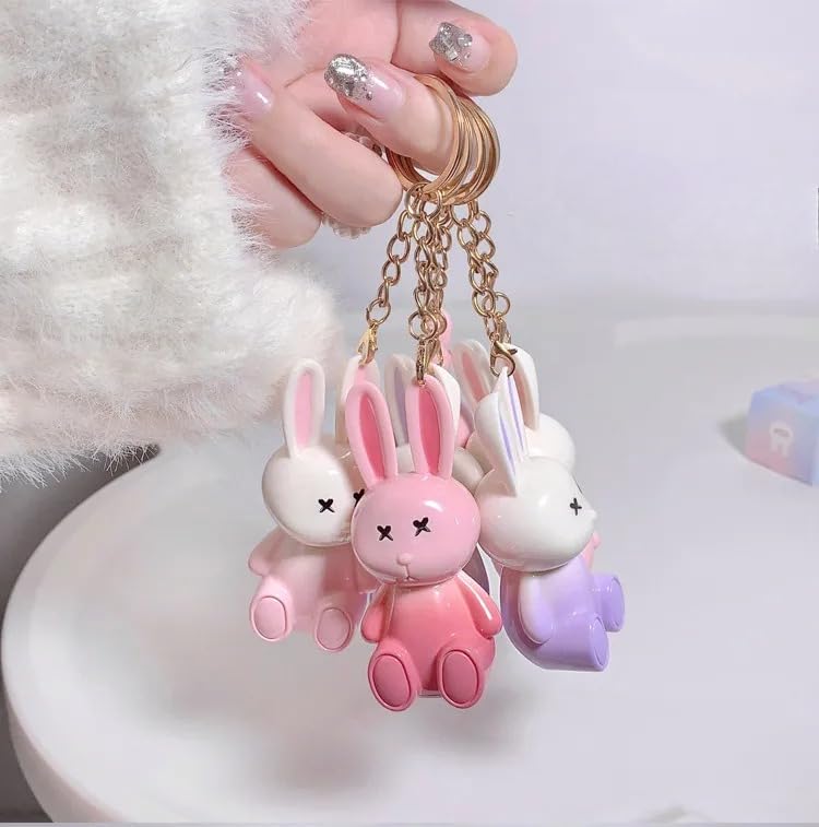 Gege Bear Cute Bunny Keychain Lip Tint | Hydrating, High-Shine Lip Stain |Moisturizing Lightweight, Long-Lasting, Non-Sticky Lip Gloss | Soft & Smooth Lip Color | Korean Beauty Lip Tint | Smudge-Proof, Glossy Finish Lipstain| Nourishing Lip Makeup For Women| Shades #01-#06 (#6, 2g)-image-37