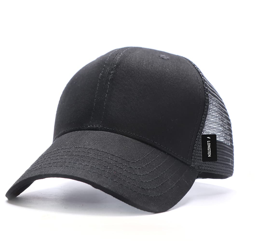 LONGTENBaseball Cap Cotton Classic Sports Golf Cap Casual Sunhat Adjustable Unisex