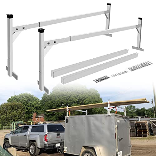 Snapklik.com : Adjustable Aluminium Trailer Ladder Rack Fit For ...