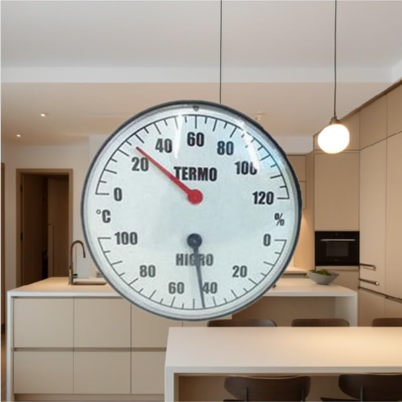 Hygrometer Outdoor Indoor Household Temperature Meter