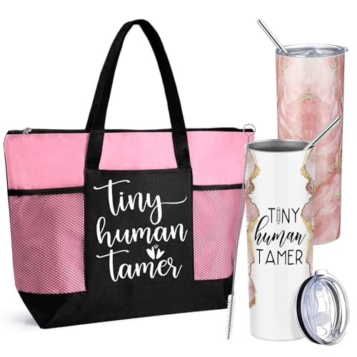 Jingmore 2 Pcs Back to School Teacher Gifts Tote Bag