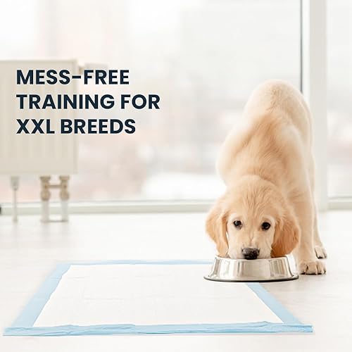 Miniatura 6 de Kashmir Almohadillas para orina de perro extra grandes, almohadillas de entrenamiento para perros (XL, 24 x 36 pulgadas), almohadillas de