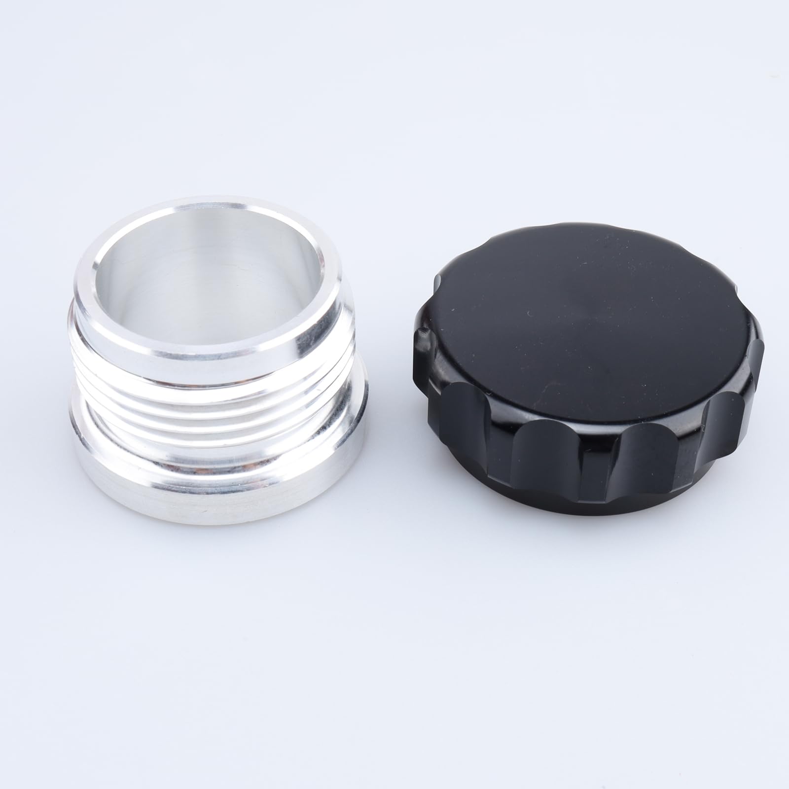 2" O.D Weld On Filler Neck Cap For Aluminum Radiator Splash Bowl Fuel Tank - Foto 2