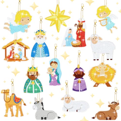 Décoration de Noël à faire soi-même : illuminez votre sapin avec 15 porte-clés diamant BBTO
